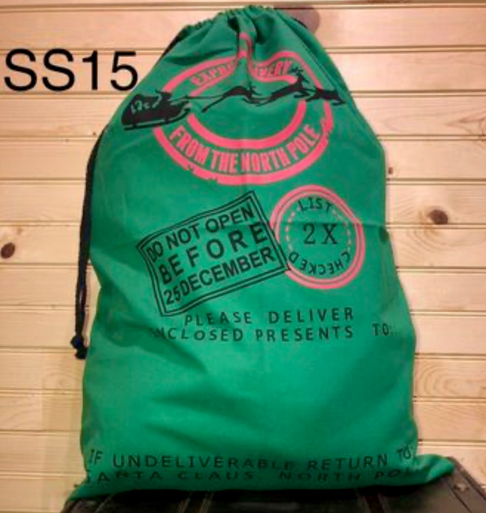 Personalized Santa Sacks