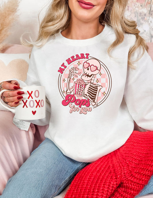 My Heart Pops Sweatshirt