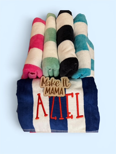 Cabana Stripe Beach Towel